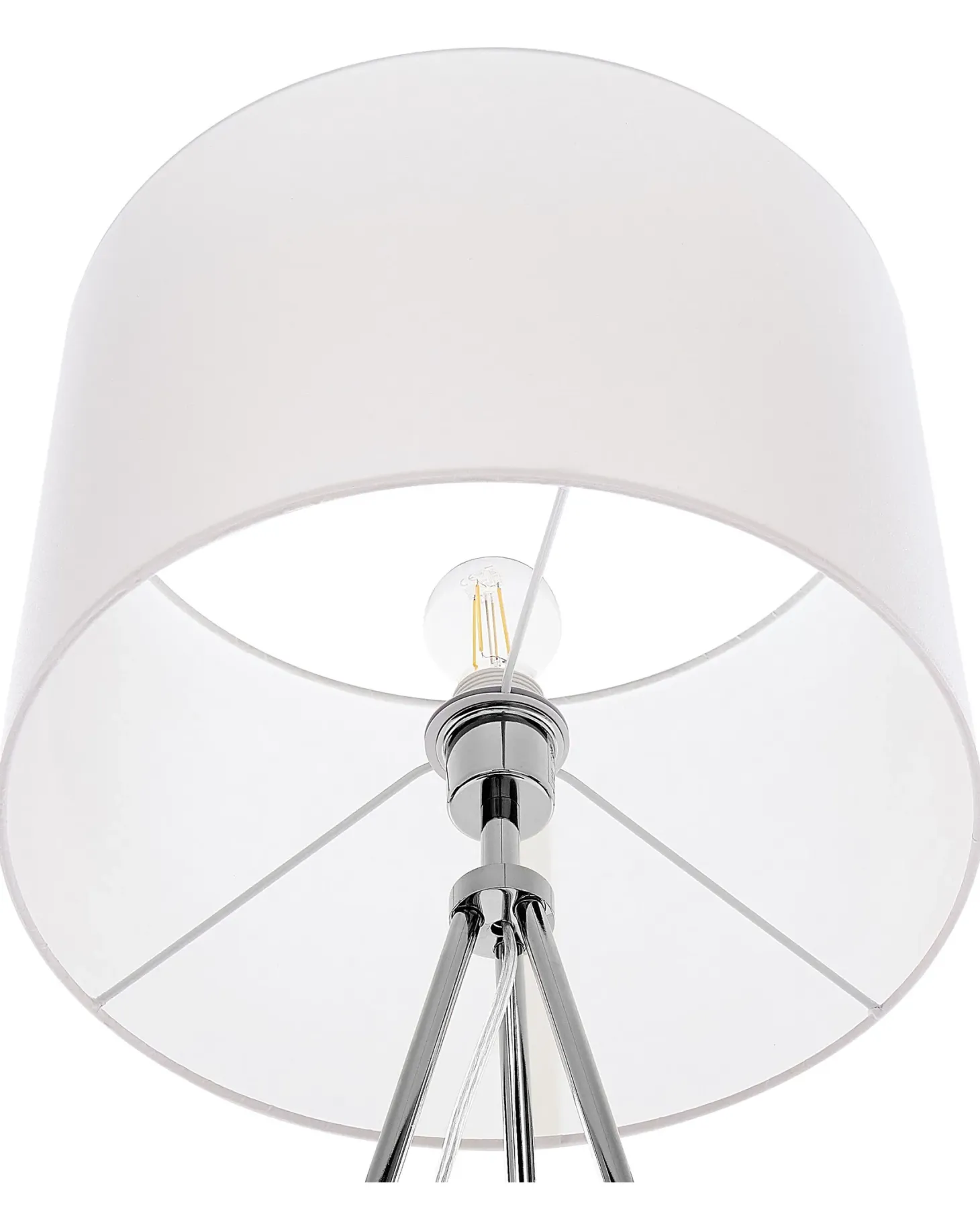 Lampa podłogowa VISTULA Metal Srebrny