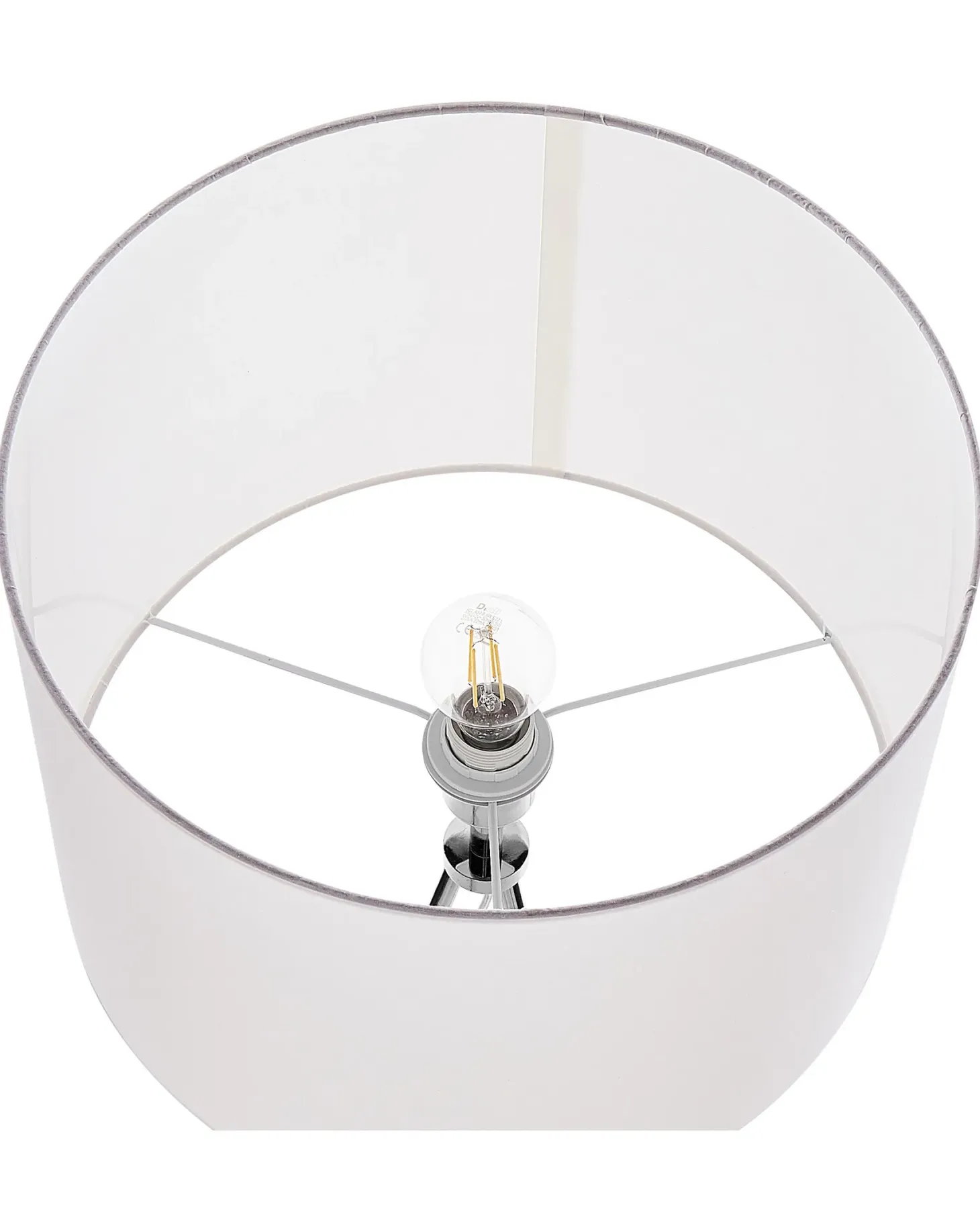 Lampa podłogowa VISTULA Metal Srebrny