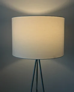Lampa podłogowa VISTULA Metal Srebrny