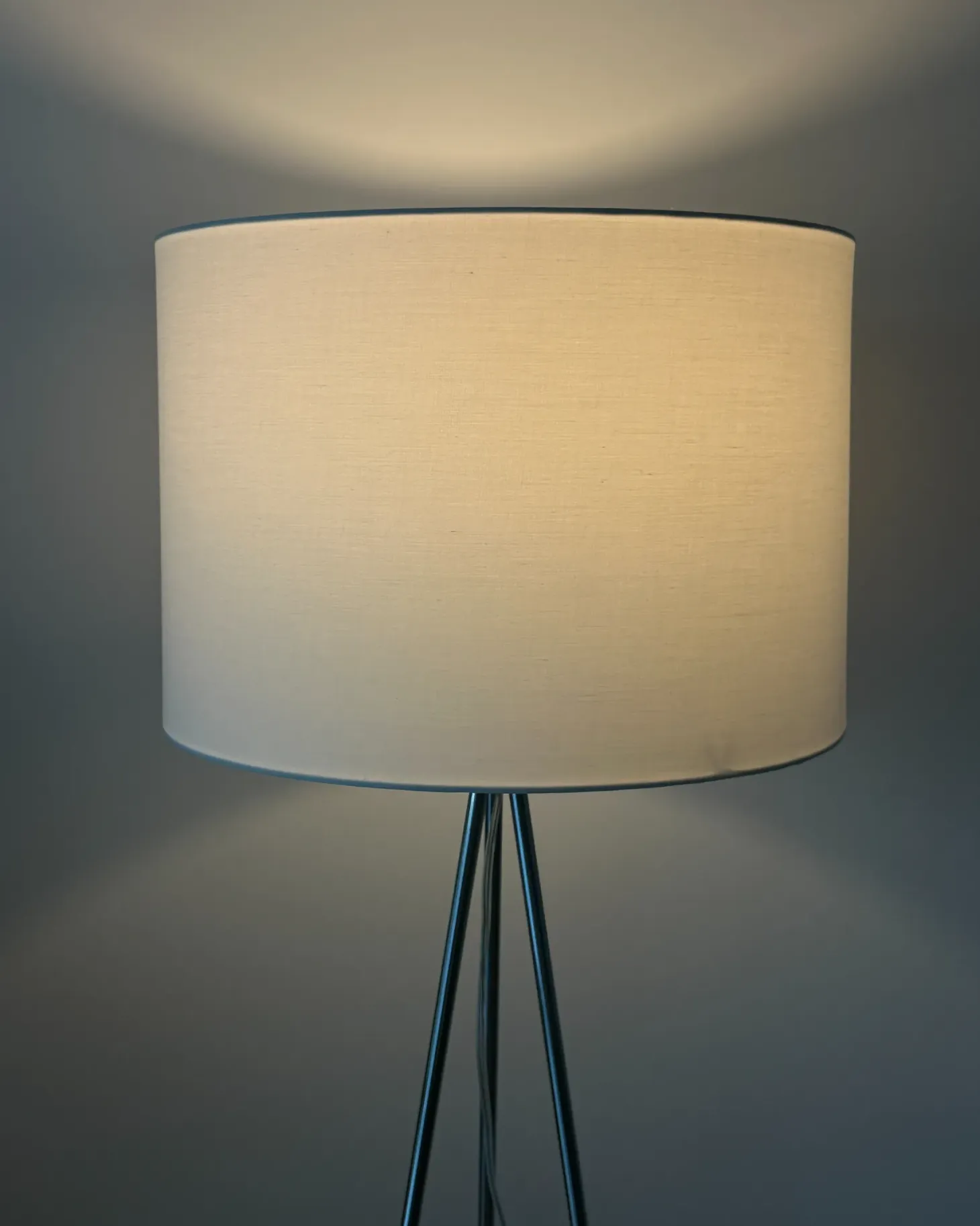 Lampa podłogowa VISTULA Metal Srebrny