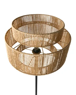 Lampa podłogowa WOKIRO Papierowy sznurek Naturalny