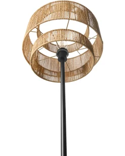 Lampa podłogowa WOKIRO Papierowy sznurek Naturalny