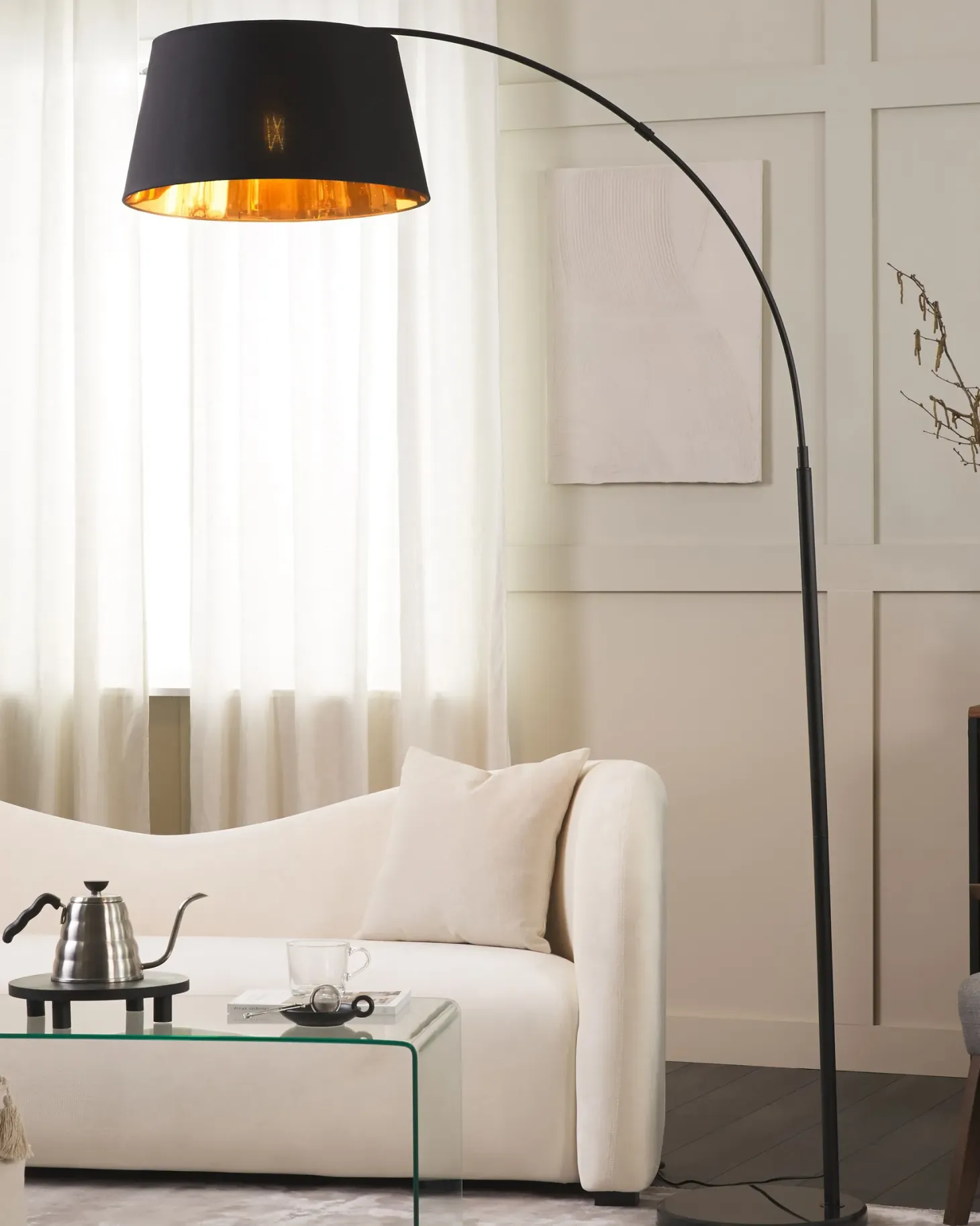 Lampa podłogowa YABUS Metal Czarny