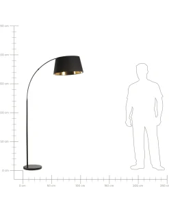 Lampa podłogowa YABUS Metal Czarny
