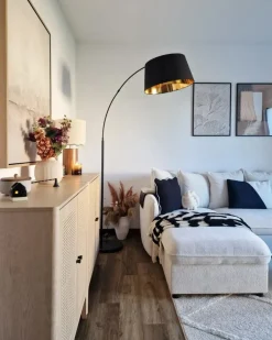 Lampa podłogowa YABUS Metal Czarny