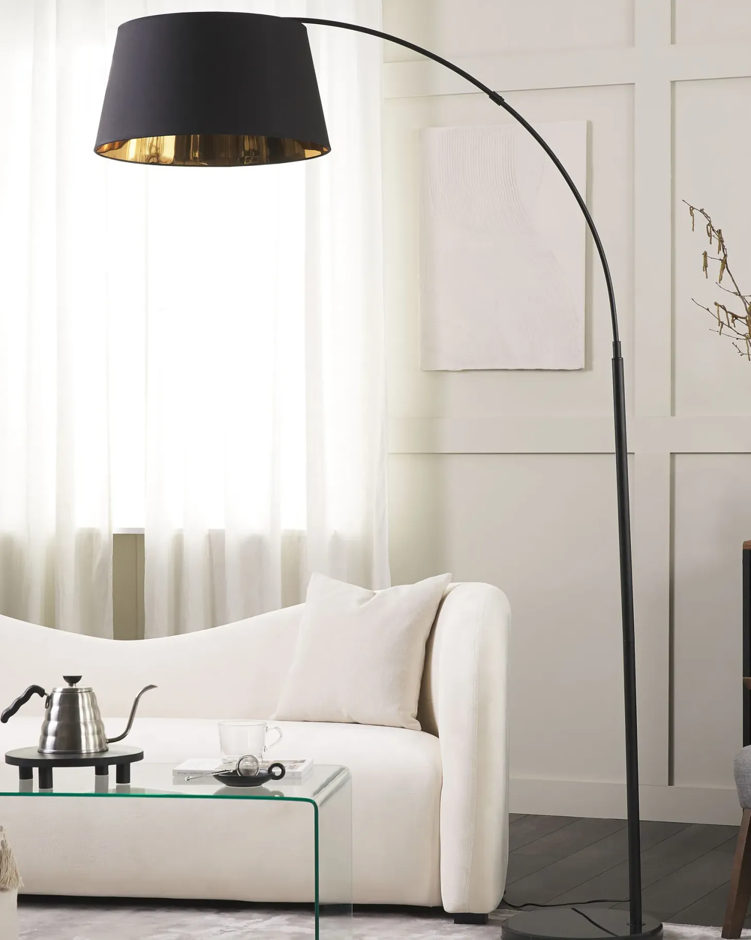 Lampa podłogowa YABUS Metal Czarny