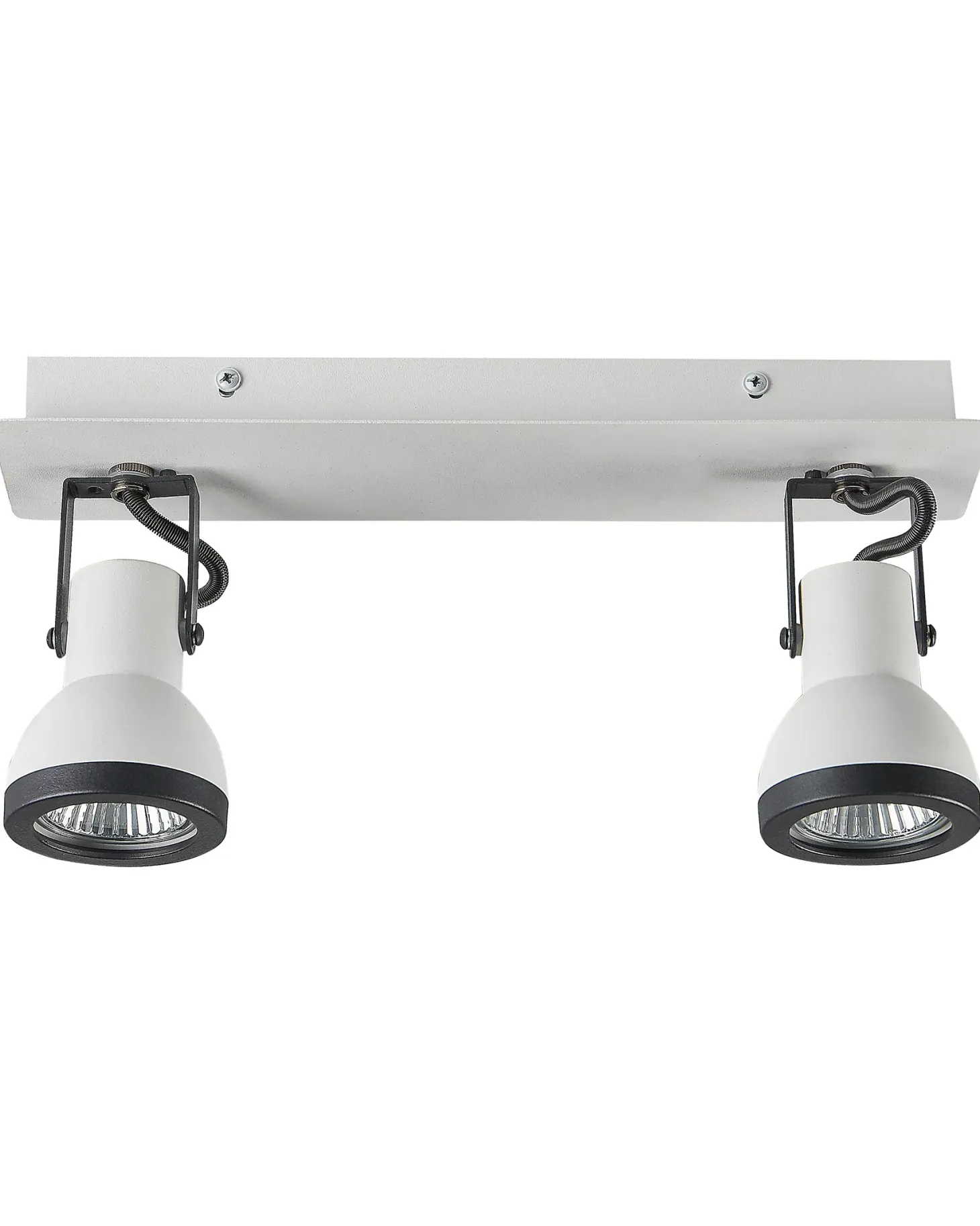 Lampa spot 2-punktowa BARO Regulowana Metal Biały