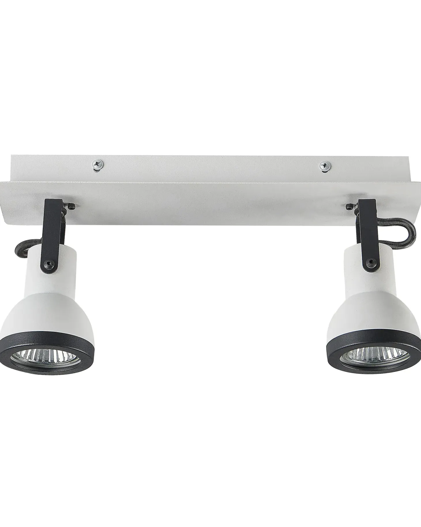 Lampa spot 2-punktowa BARO Regulowana Metal Biały