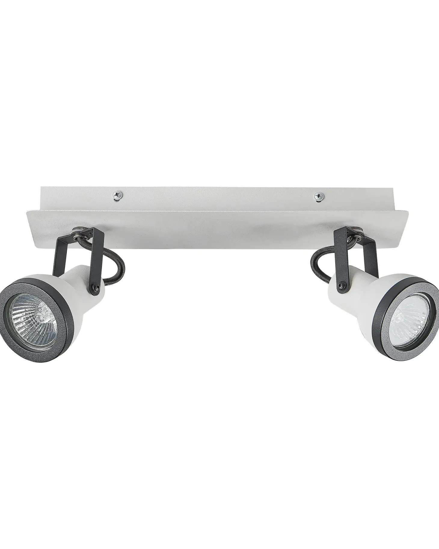 Lampa spot 2-punktowa BARO Regulowana Metal Biały