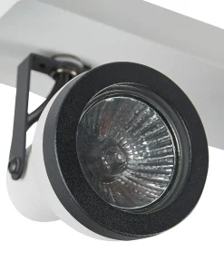 Lampa spot 2-punktowa BARO Regulowana Metal Biały
