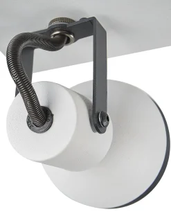 Lampa spot 2-punktowa BARO Regulowana Metal Biały