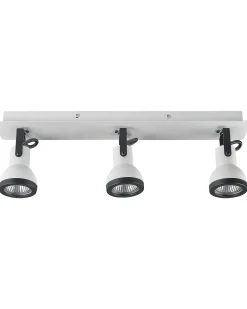 Lampa spot 3-punktowa BARO Regulowana Metal Biały