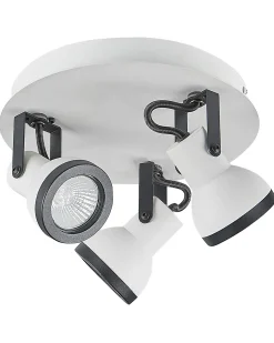 Lampa spot 3-punktowa BARO Regulowana Metal Biały