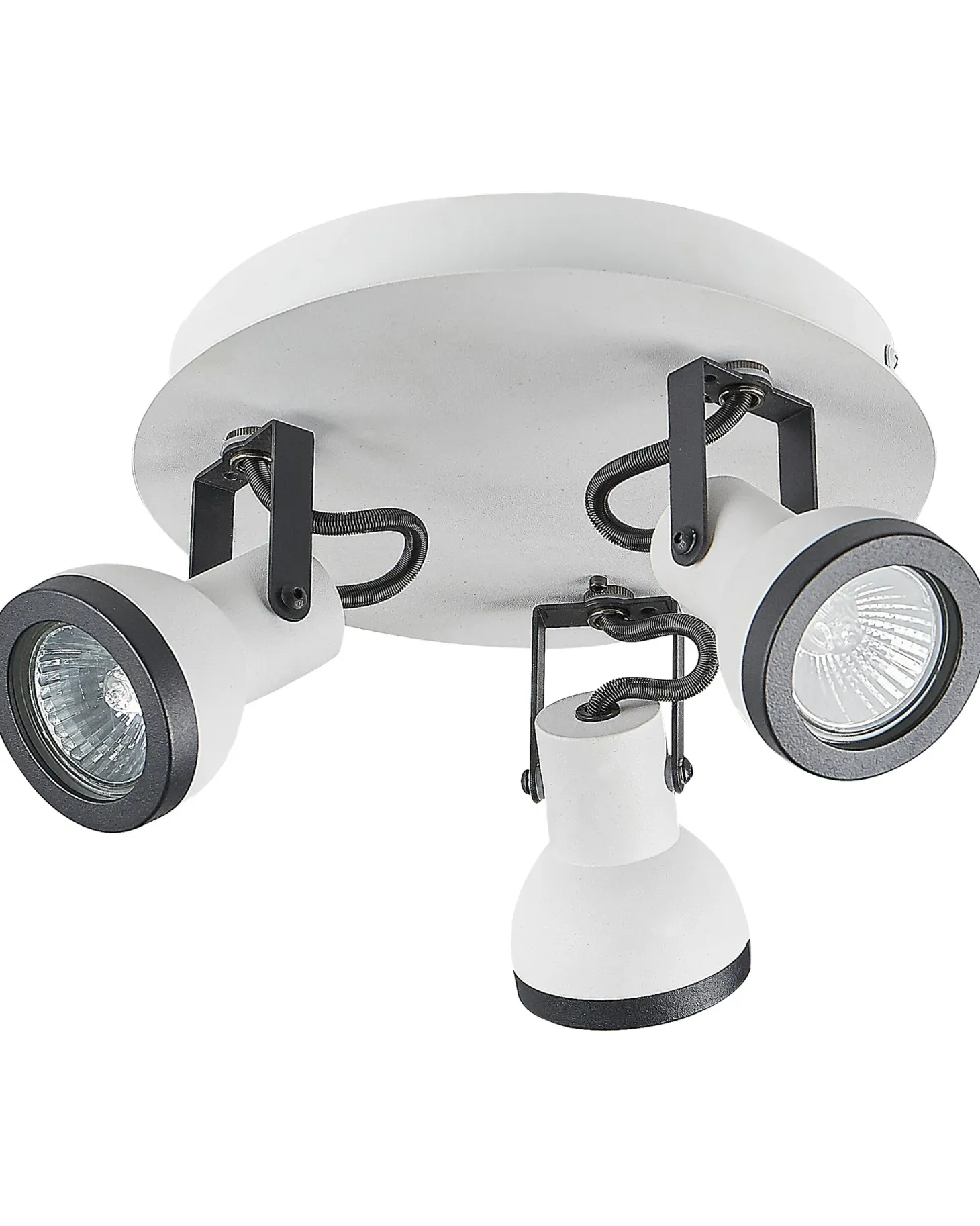 Lampa spot 3-punktowa BARO Regulowana Metal Biały