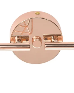 Lampa spot 4-punktowa CHENAB Miedziany Metal Regulowana
