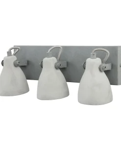 Lampa spot 3-punktowa MISTAGO Szary Beton Regulowana