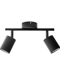 Lampa spot 2-punktowa NYANDO Metal Czarny
