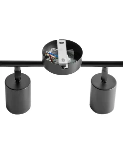 Lampa spot 2-punktowa NYANDO Metal Czarny