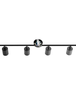 Lampa spot 4-punktowa NYANDO Metal Czarny