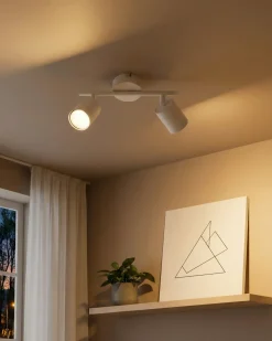 Lampa spot 2-punktowa NYANDO Metal Biały