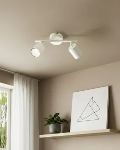 Lampa spot 2-punktowa NYANDO Metal Biały