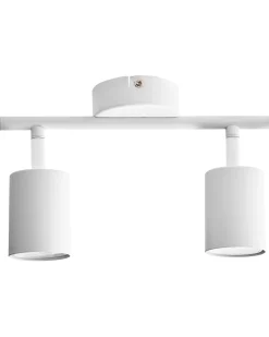 Lampa spot 2-punktowa NYANDO Metal Biały