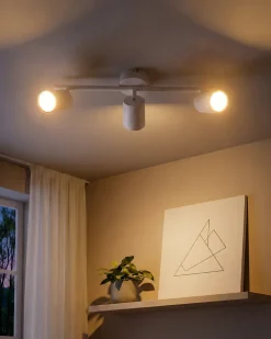 Lampa spot 3-punktowa NYANDO Metal Biały