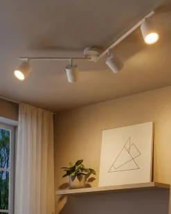 Lampa spot 4-punktowa NYANDO Metal Biały