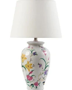 Lampa stołowa ACROSSO Porcelana Biały