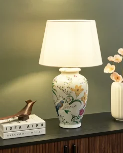 Lampa stołowa ACROSSO Porcelana Biały