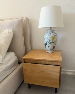 Lampa stołowa ACROSSO Porcelana Biały