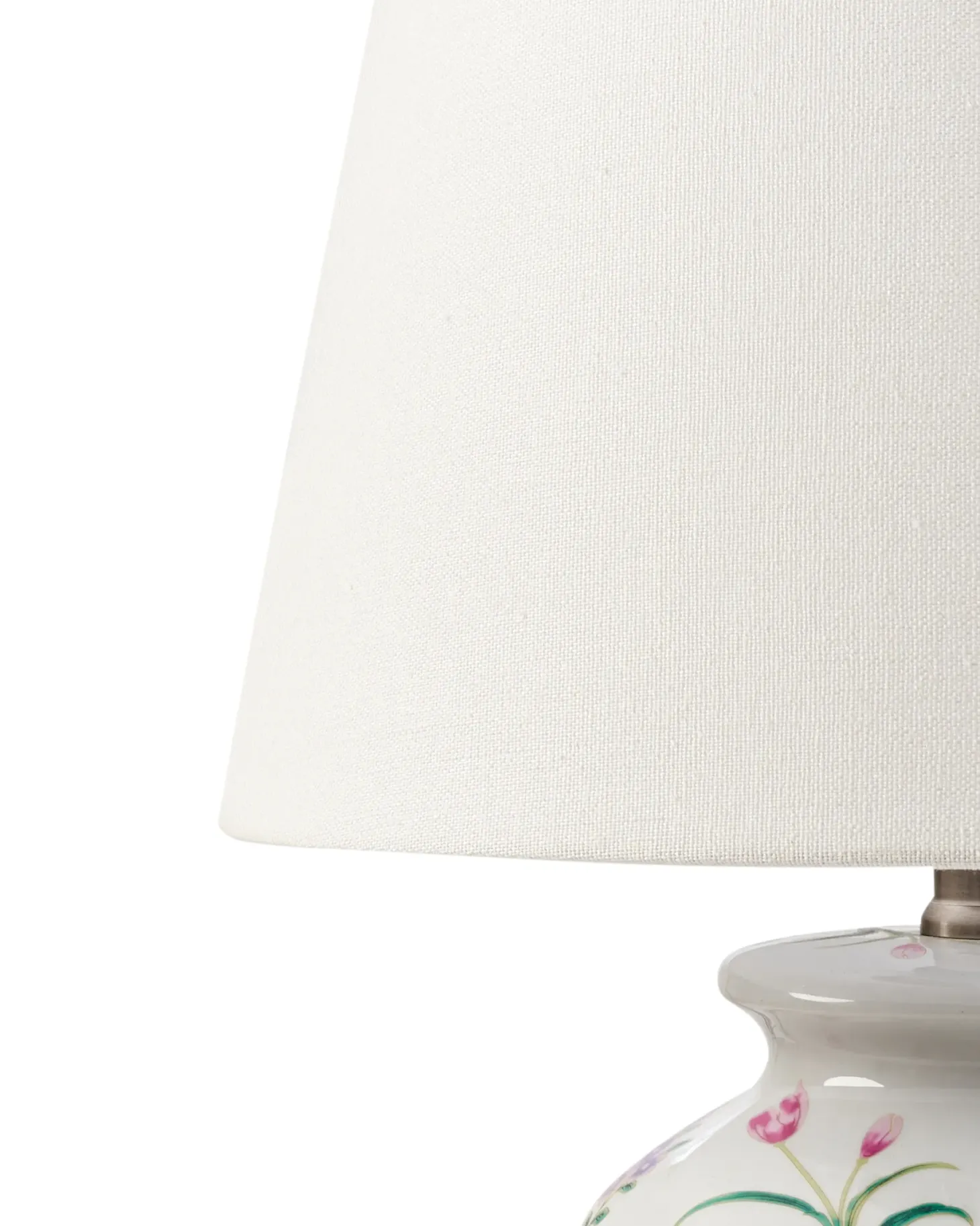 Lampa stołowa ACROSSO Porcelana Biały