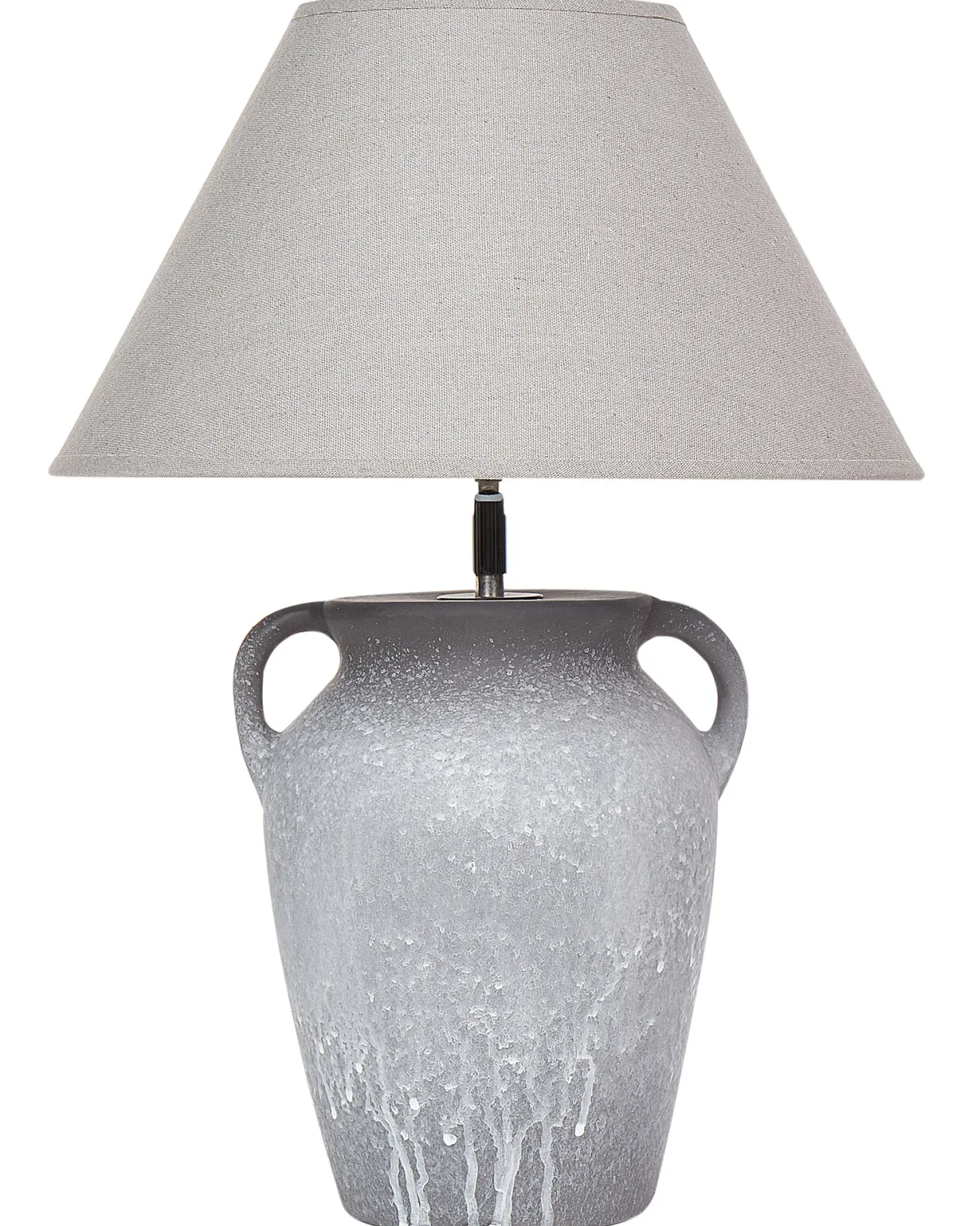 Lampa stołowa AGEFET Ceramika Szary