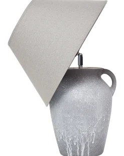 Lampa stołowa AGEFET Ceramika Szary