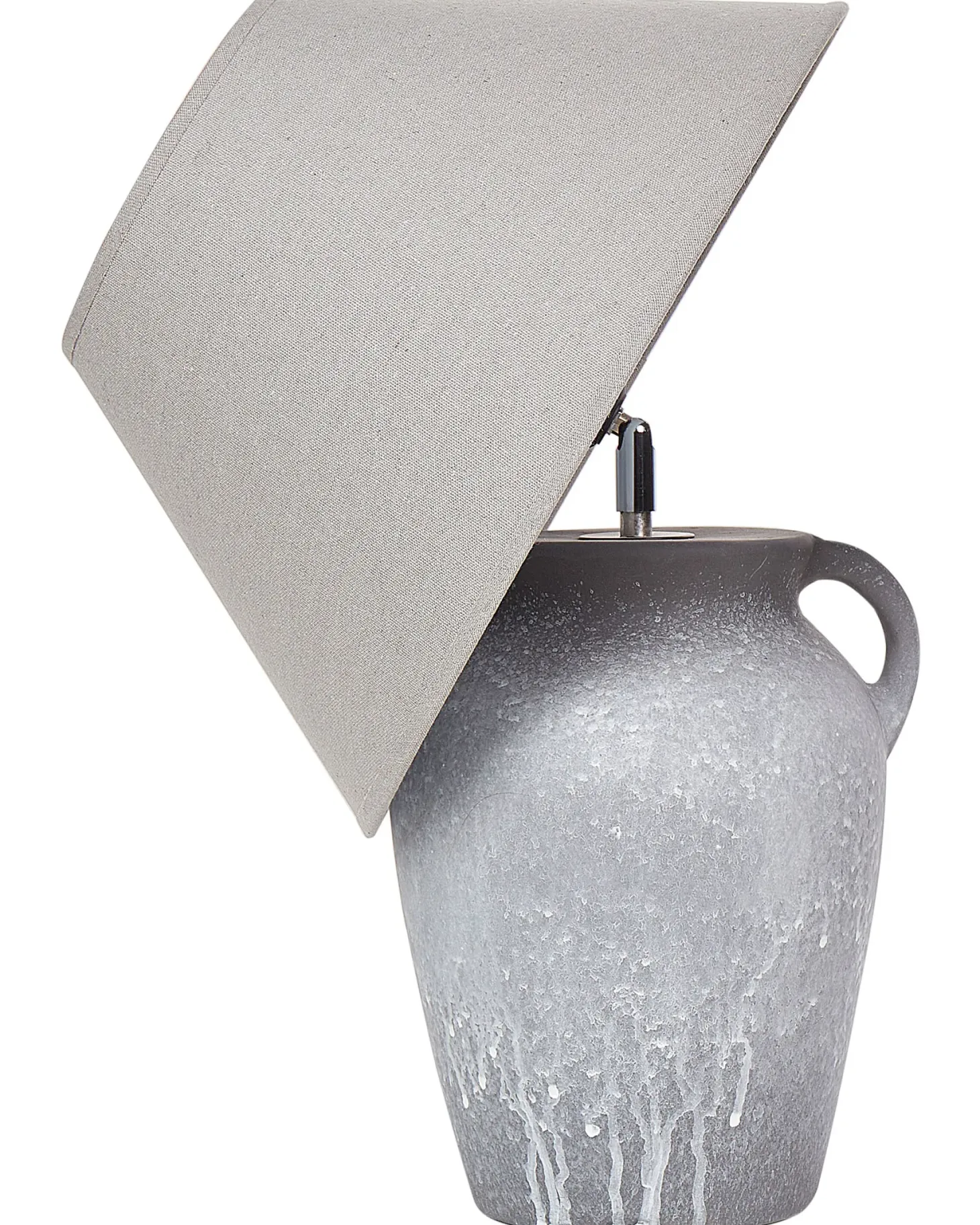 Lampa stołowa AGEFET Ceramika Szary