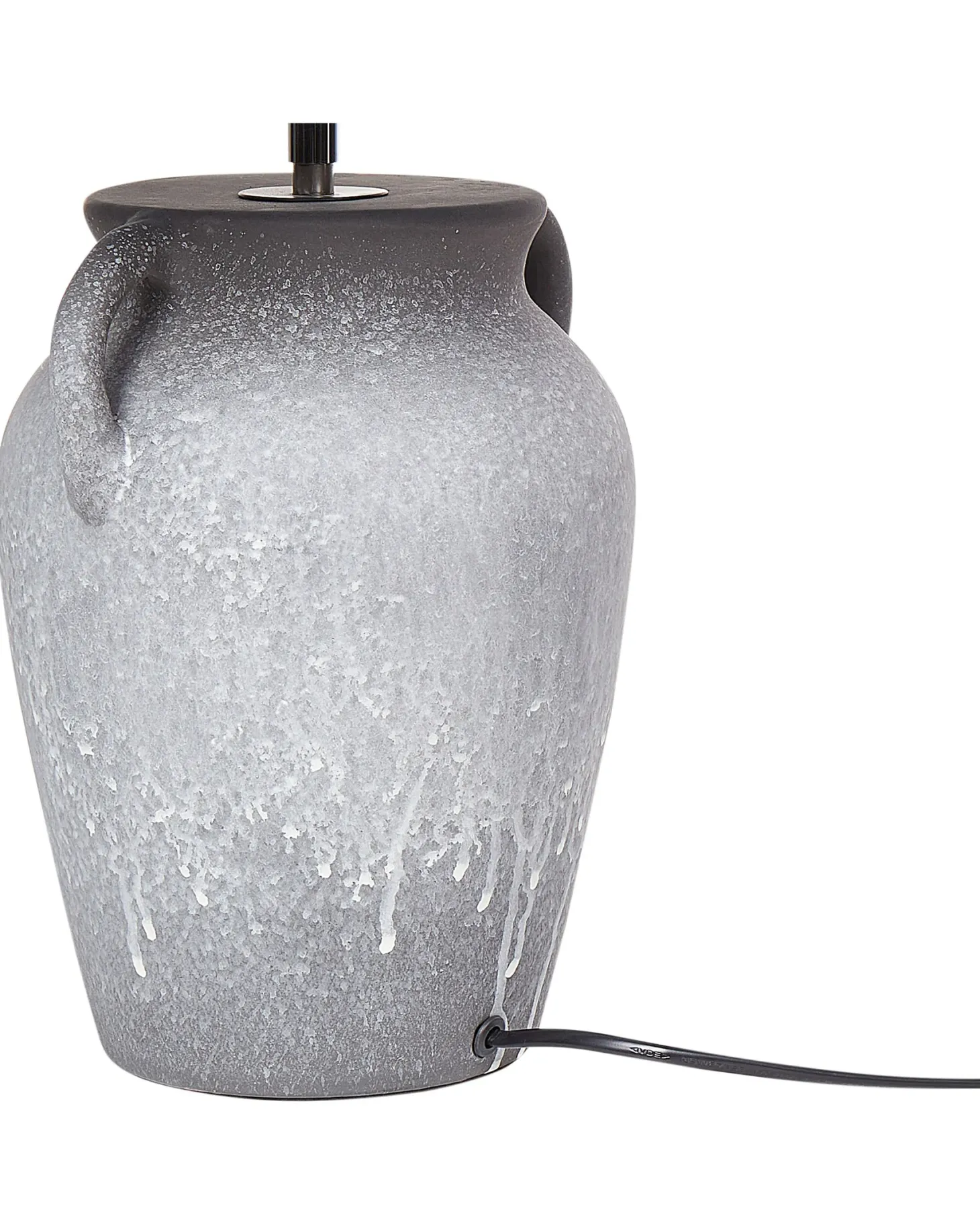 Lampa stołowa AGEFET Ceramika Szary
