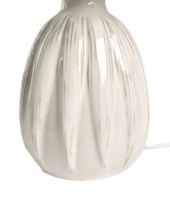 Lampa stołowa AGUAN Ceramika Jasnobeżowy