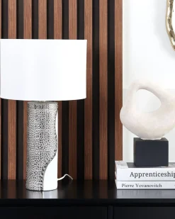 Lampa stołowa AIKEN Porcelana Biały
