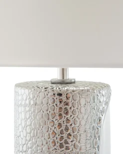 Lampa stołowa AIKEN Porcelana Biały