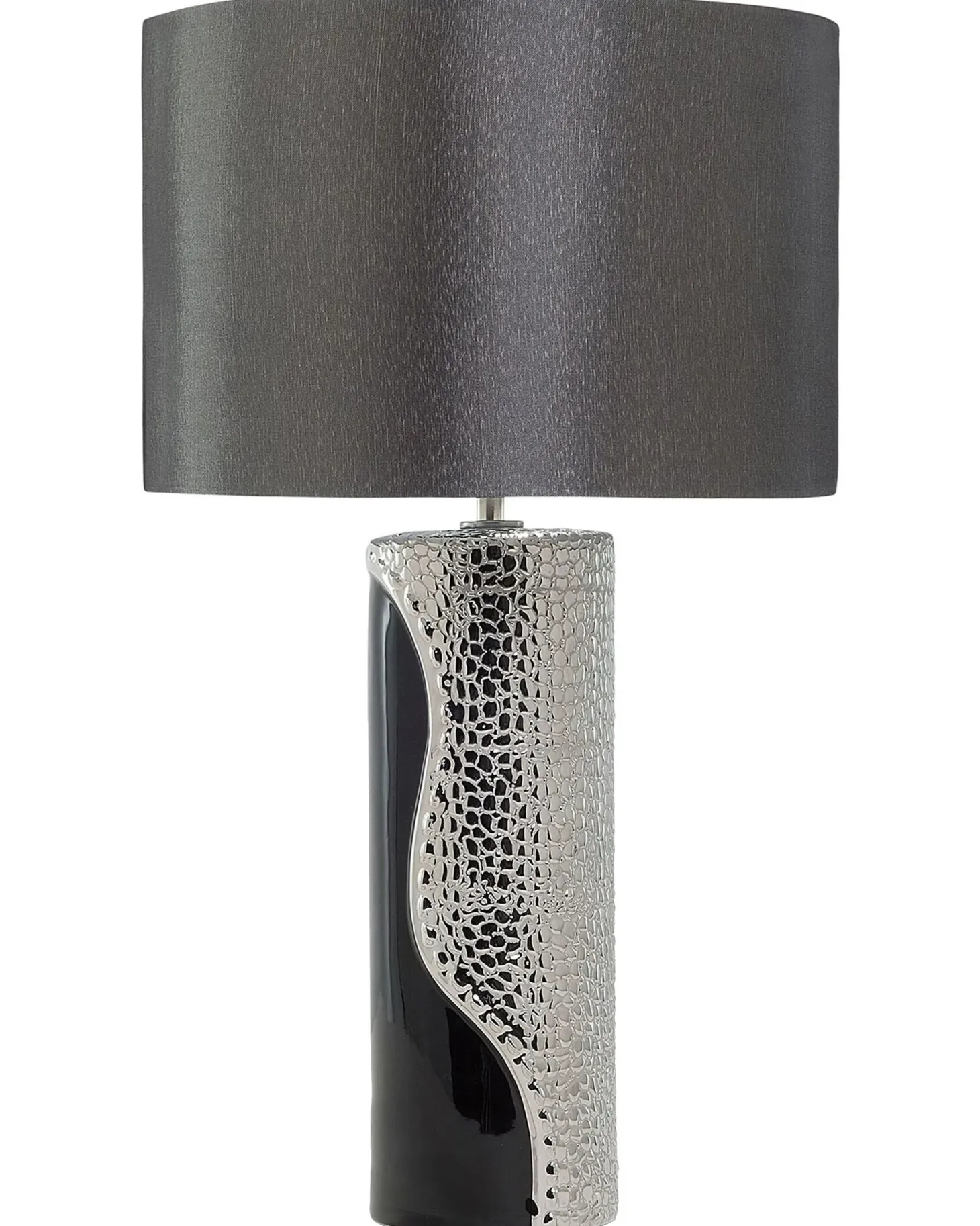 Lampa stołowa AIKEN Porcelana Czarny