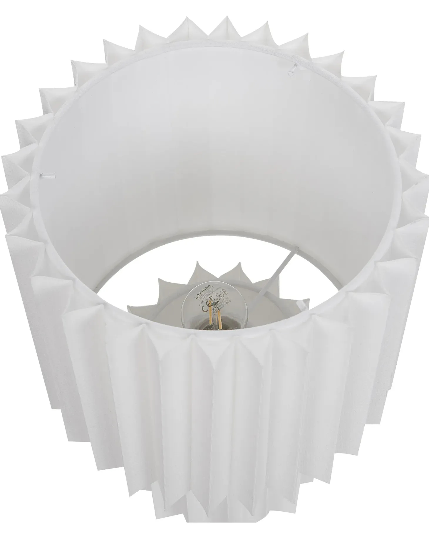 Lampa stołowa ALFEIOS Len Biały