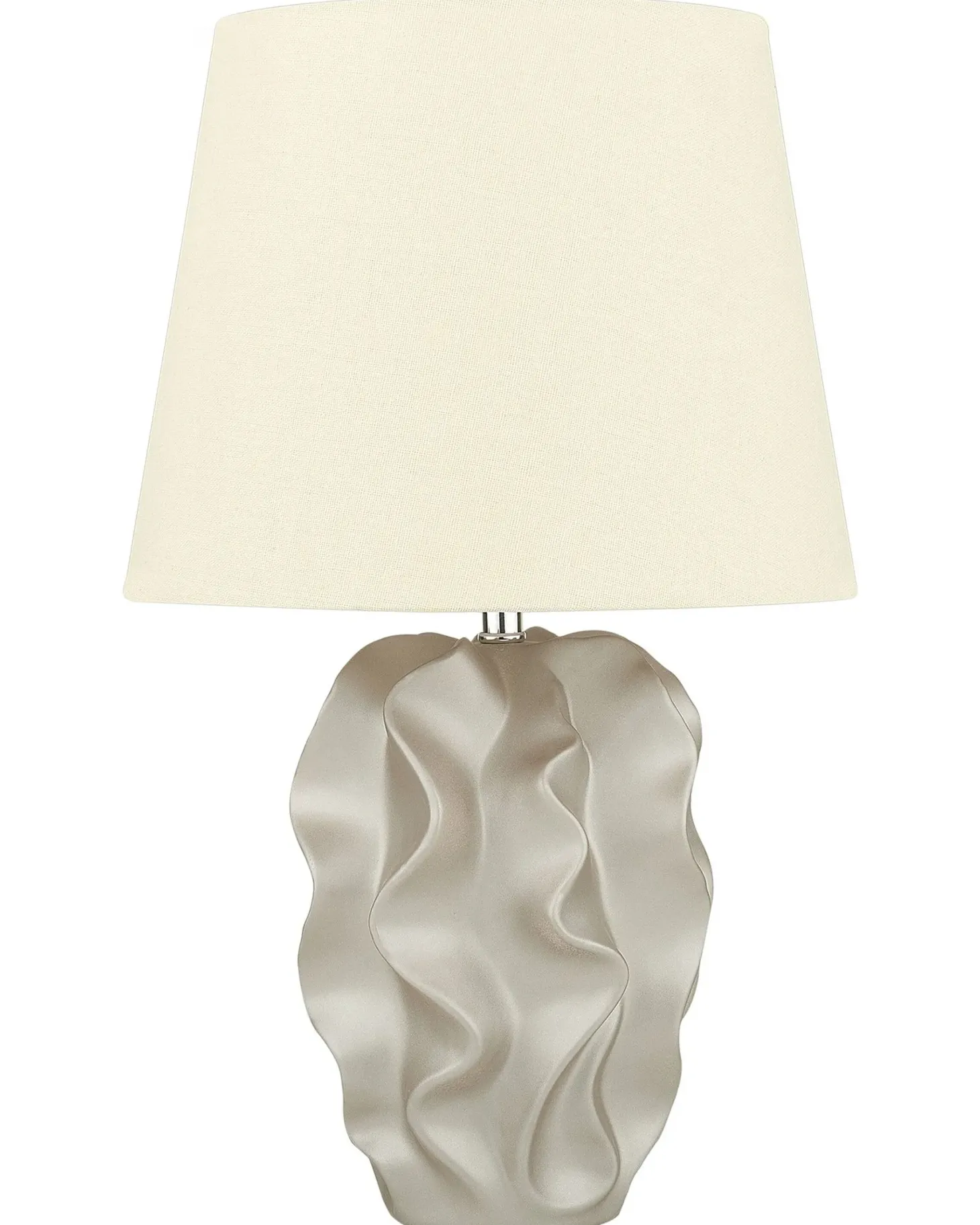 Lampa stołowa ALLIKA Ceramika Złoty