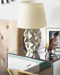 Lampa stołowa ALLIKA Ceramika Złoty