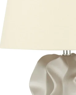 Lampa stołowa ALLIKA Ceramika Złoty