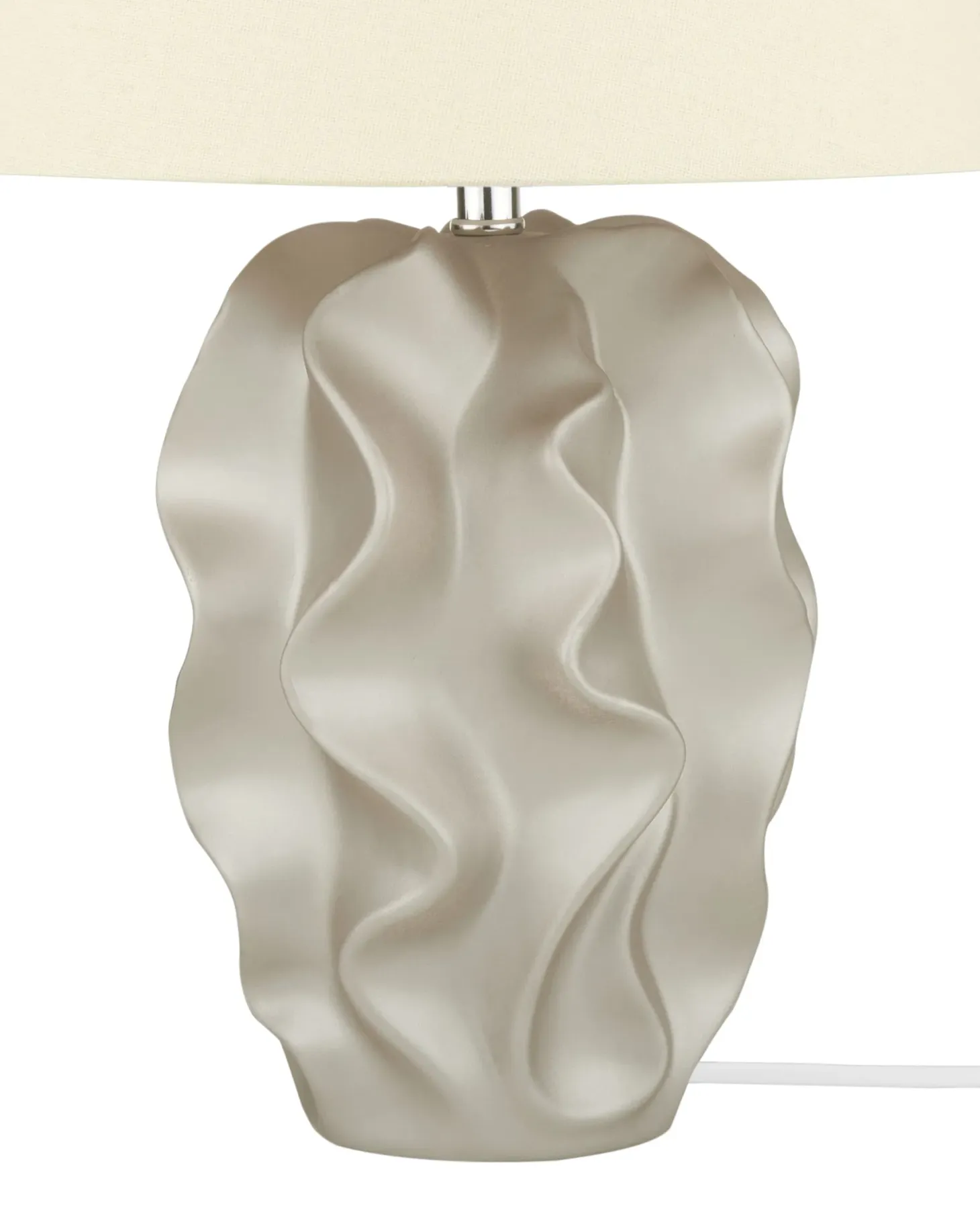 Lampa stołowa ALLIKA Ceramika Złoty