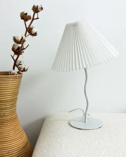 Lampa stołowa ALWERO Metal Biały
