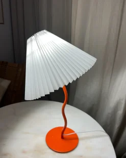 Lampa stołowa ALWERO Metal Pomarańczowy