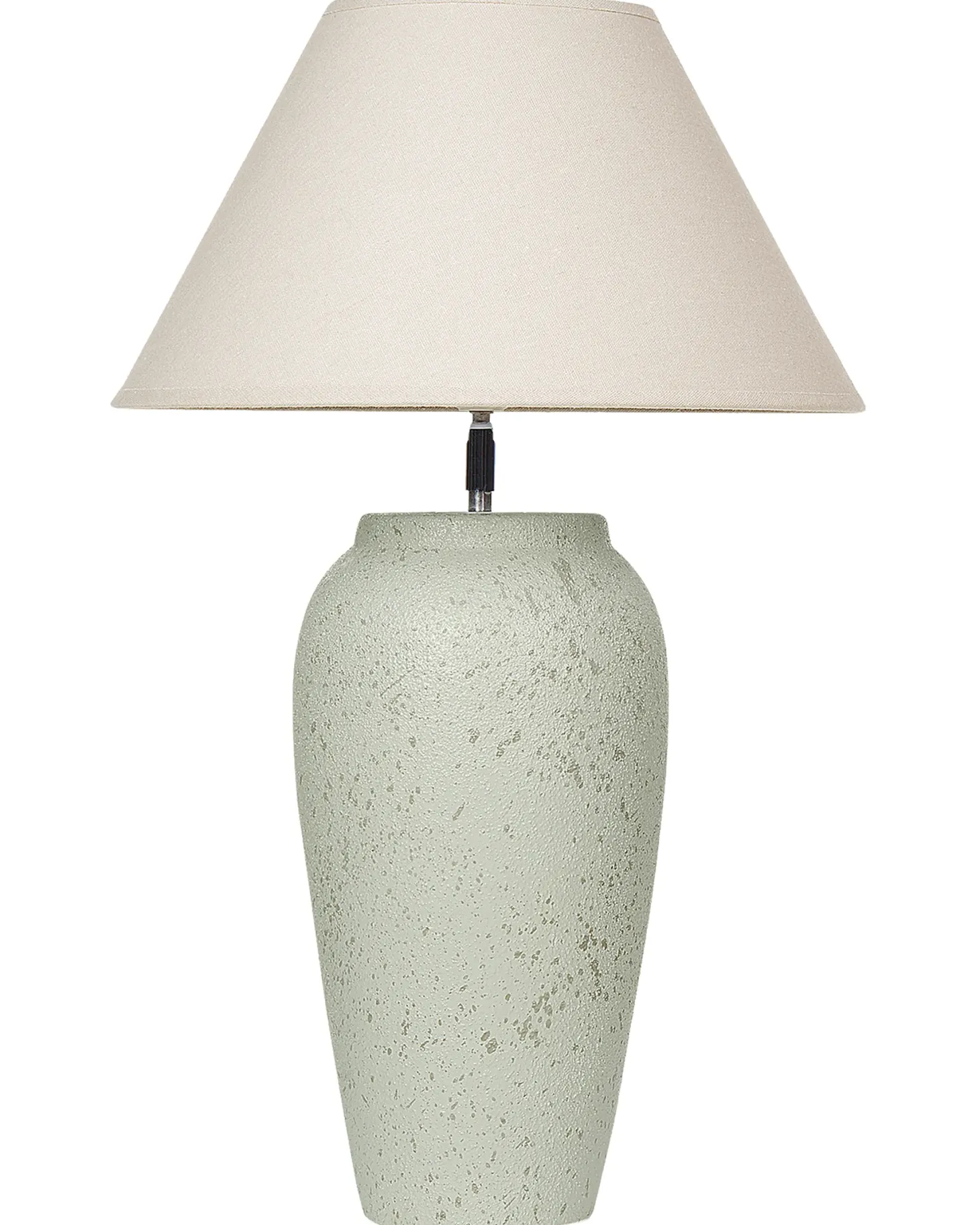 Lampa stołowa AMBLO Ceramika Złamana biel