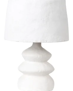 Lampa stołowa ARAPEY Papier-mâché Biały