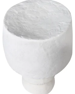 Lampa stołowa ARAPEY Papier-mâché Biały
